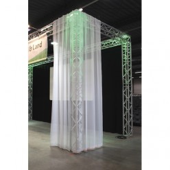 Showgear 89461 Voile CS Curtain, 55 gram/m²